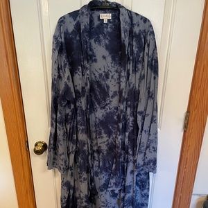 Wonderly Tie Dye  Kimono Duster Size XL